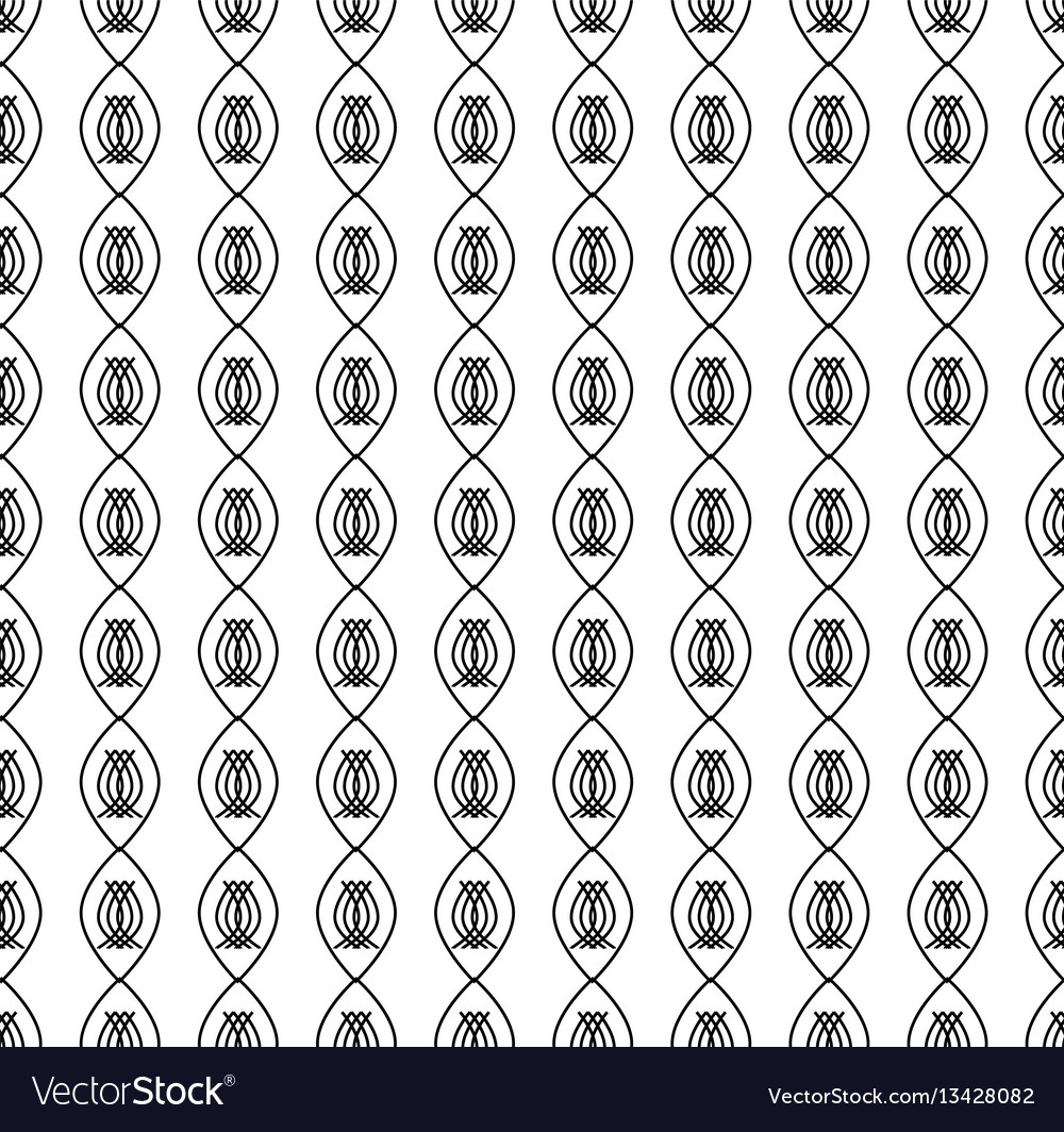 Seamless pattern with geometric shapes and symbols vector image Seamless pattern with geometric shapes and symbols