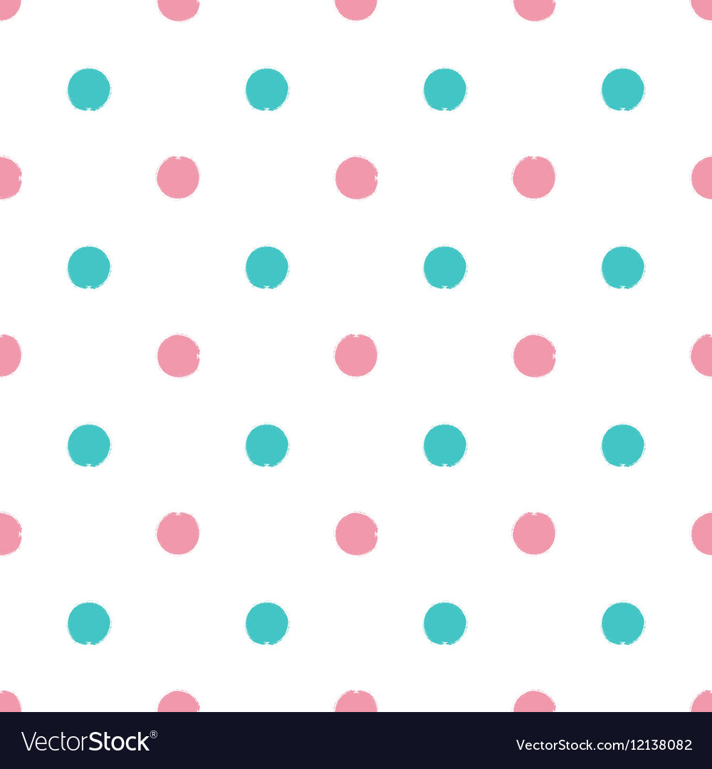 Seamless pattern with grunge circles