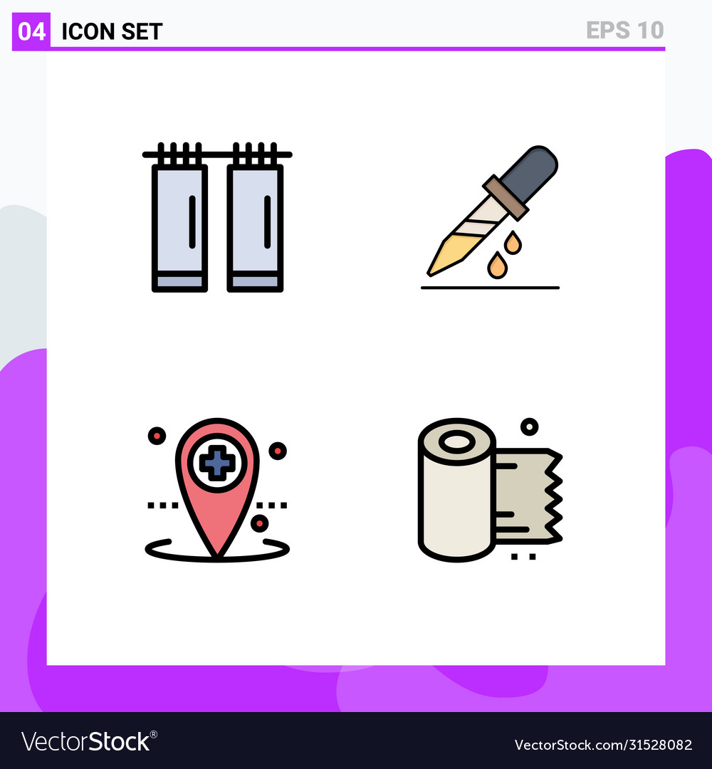 User interface pack 4 basic filledline flat