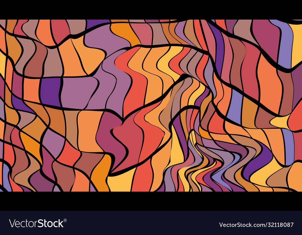 Abstract color pattern for textiles packaging vector image Abstract color pattern for textiles packaging