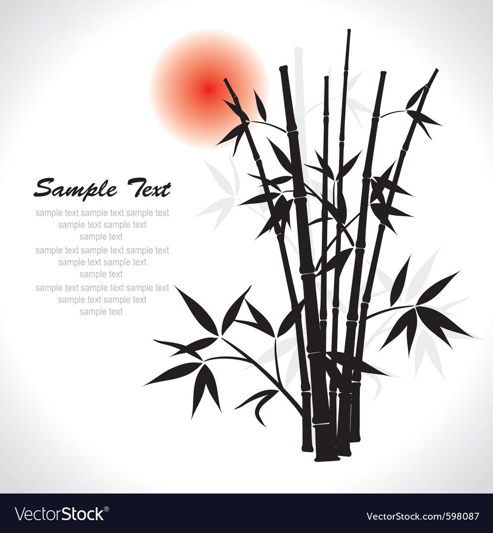 Bamboo Pattern Background