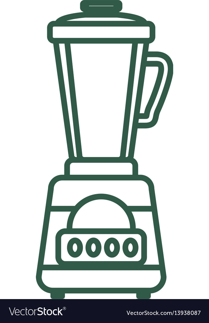 Blender machine household appliance Royalty Free Vector