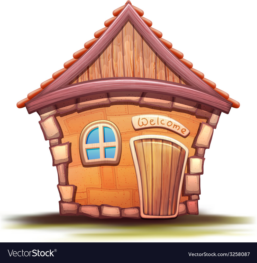 Cartoon home Royalty Free Vector Image - VectorStock