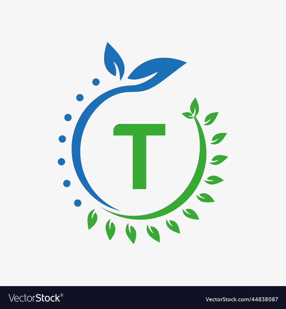 Letter t healthcare logo doctor sign medical