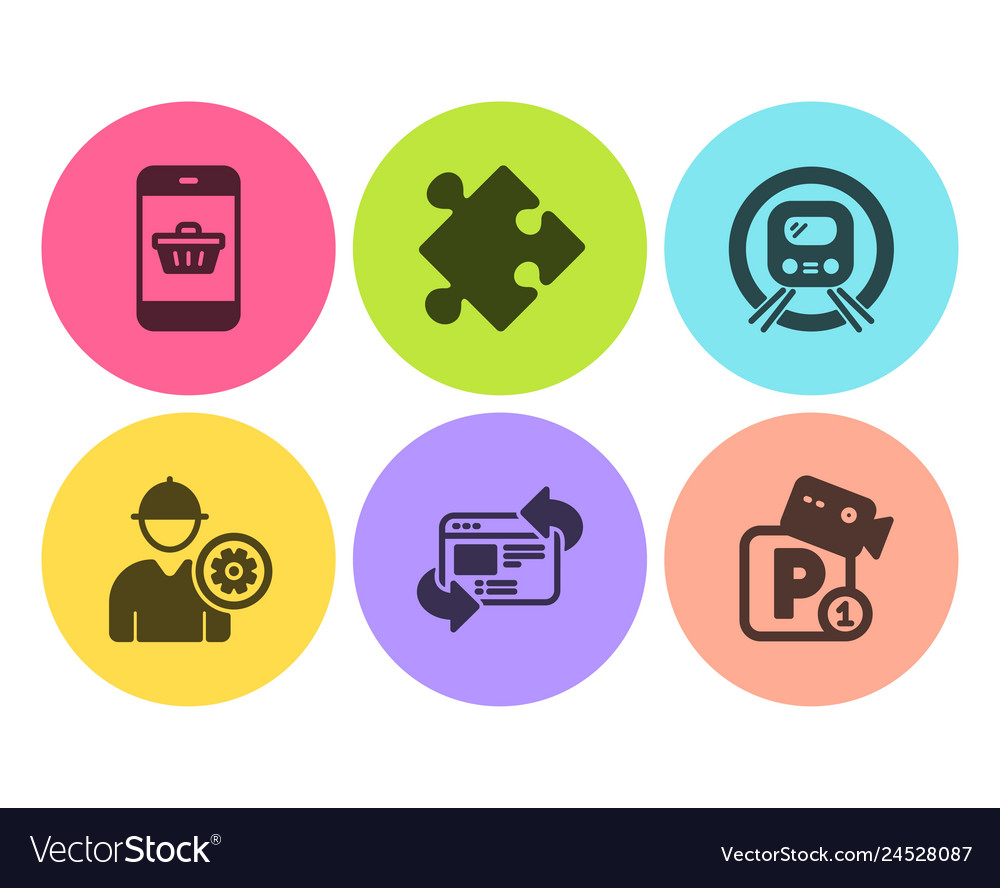 Metro subway refresh website and smartphone Vector Image Metro subway refresh website and smartphone