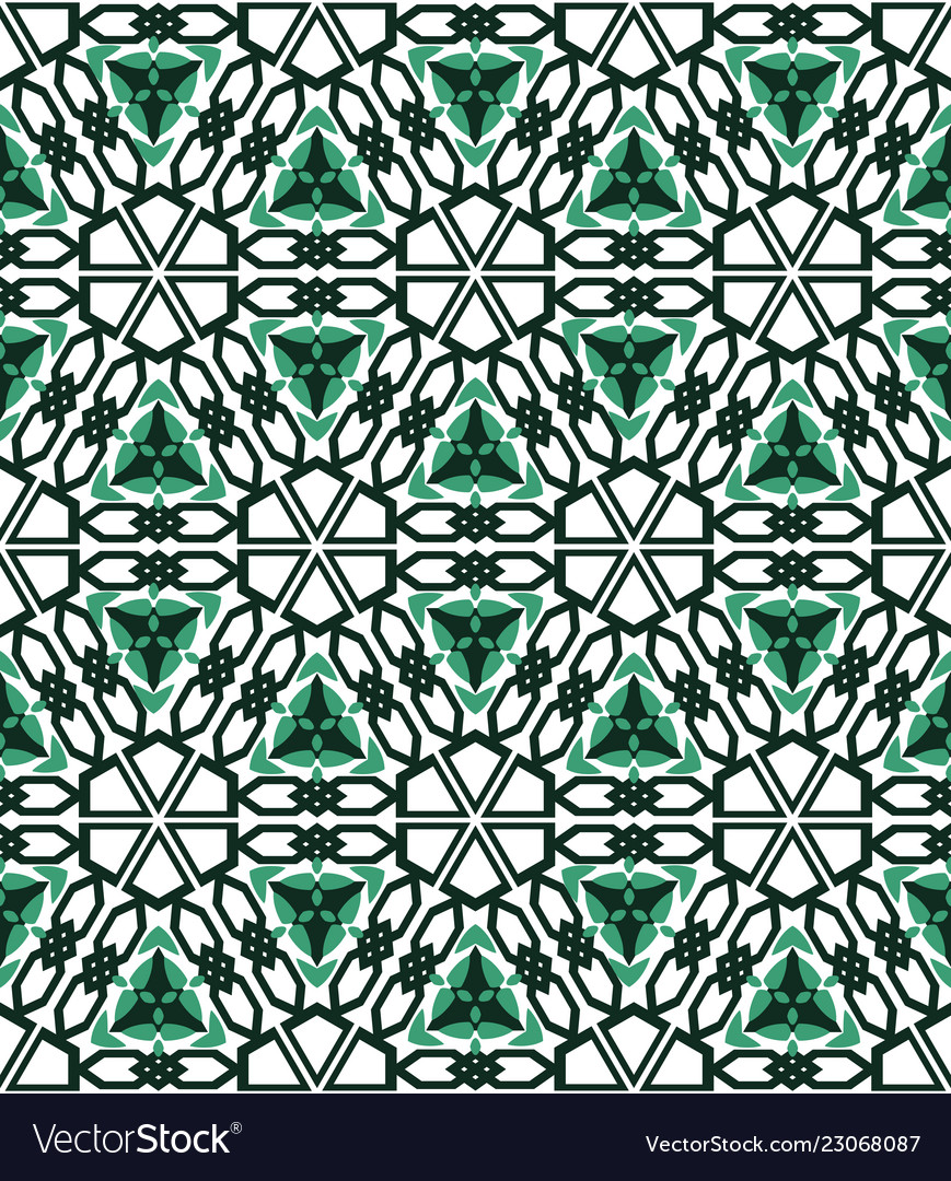 Seamless abstract geometric pattern background