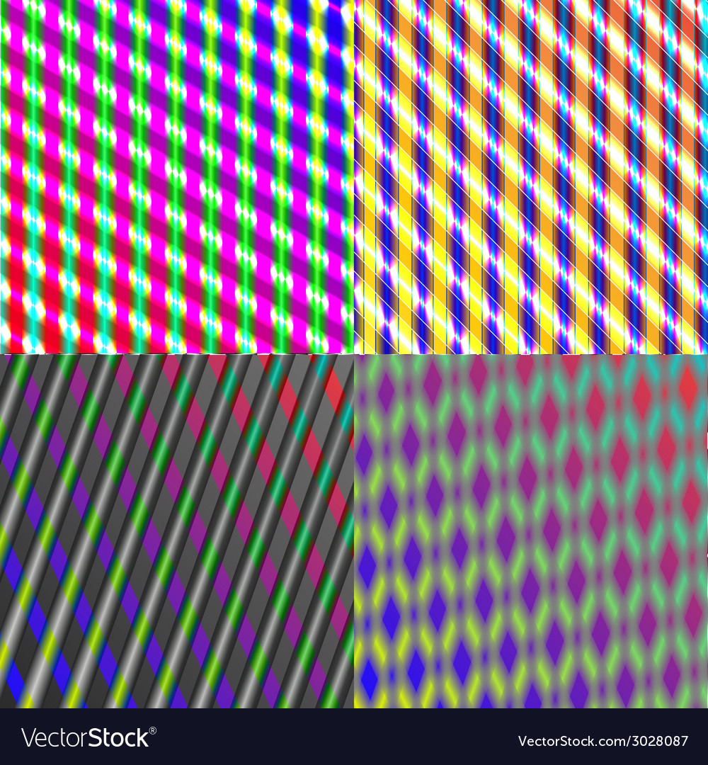 Set of splash color abstract glowing background