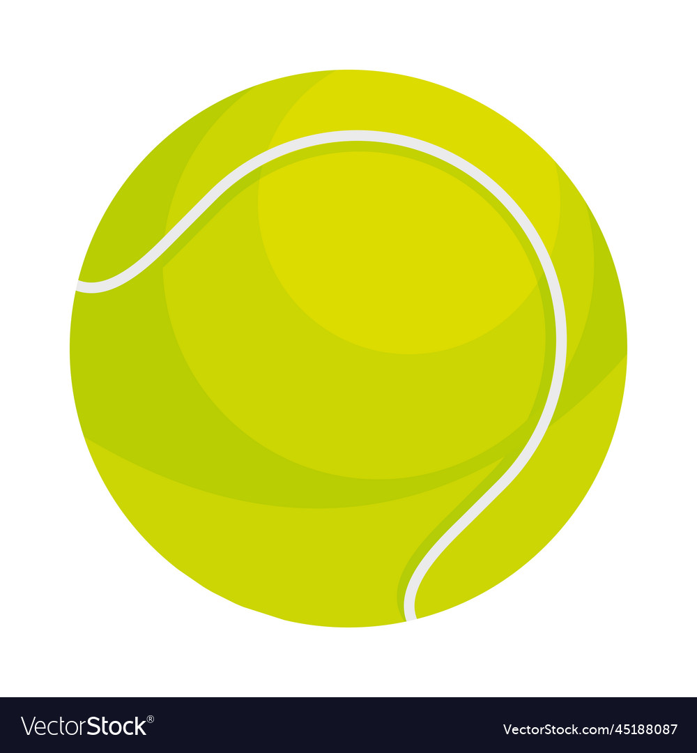 Tennis ball sports Royalty Free Vector Image - VectorStock