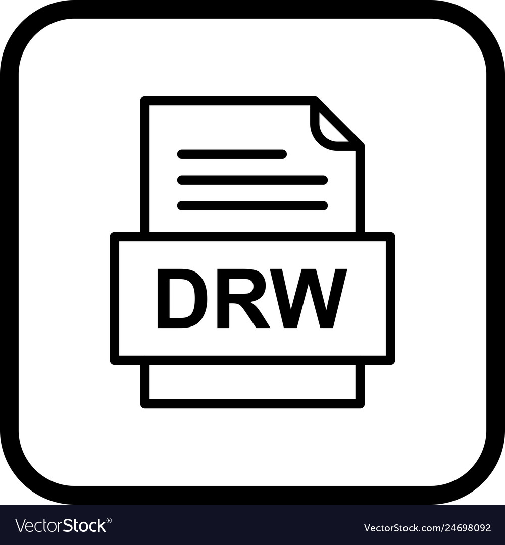 Drw file document icon