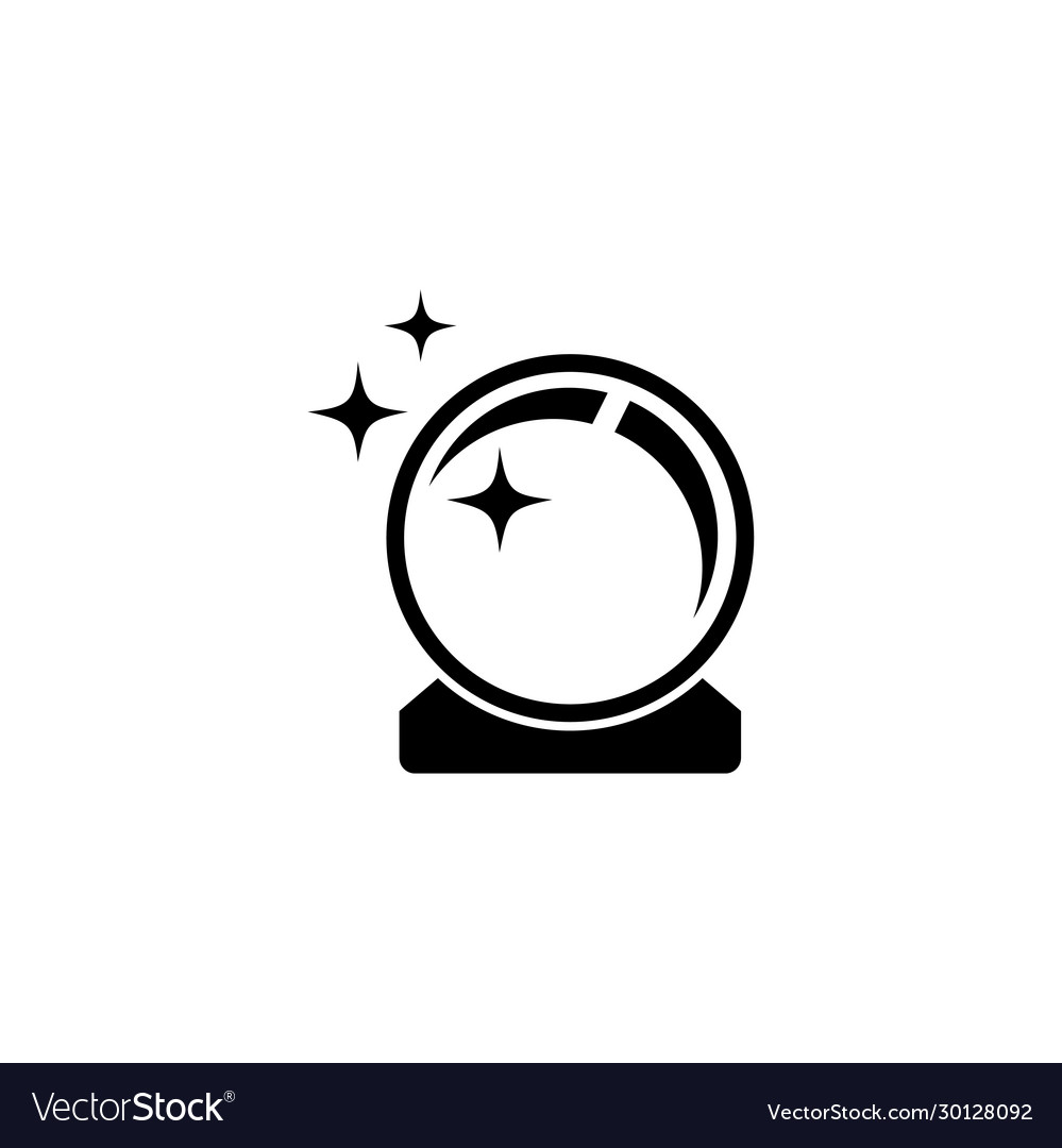 Shiny Crystal Ball - Magic Orb Icon