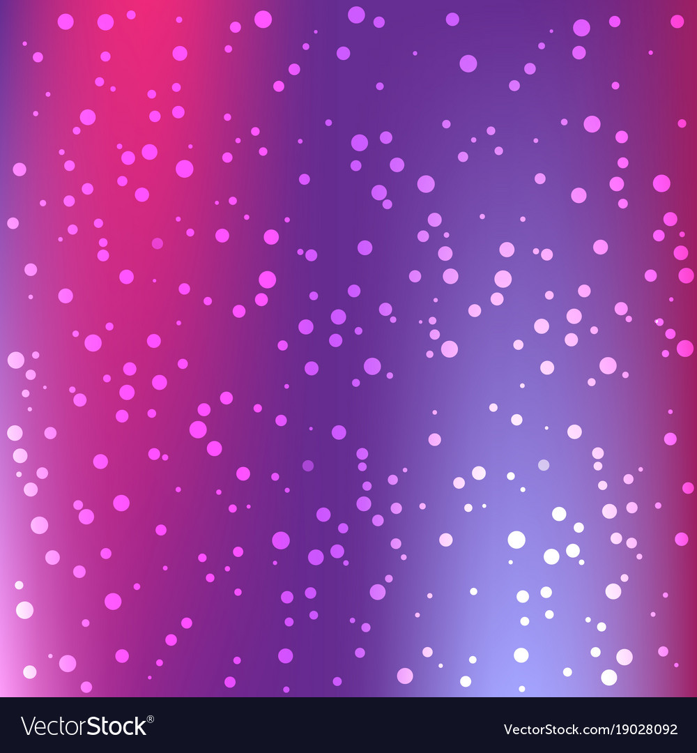 Winter Abstract Color Splash
