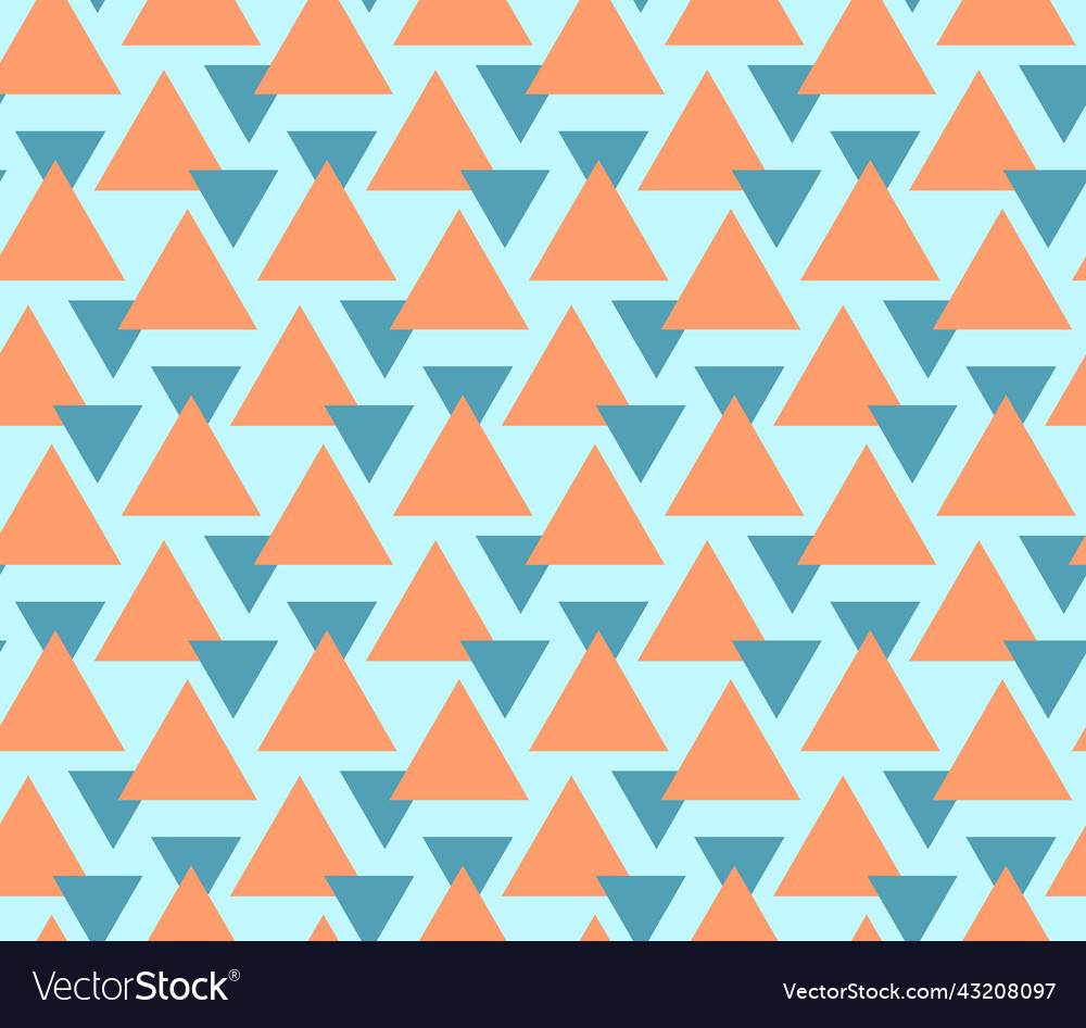 Geometric Triangle Pattern