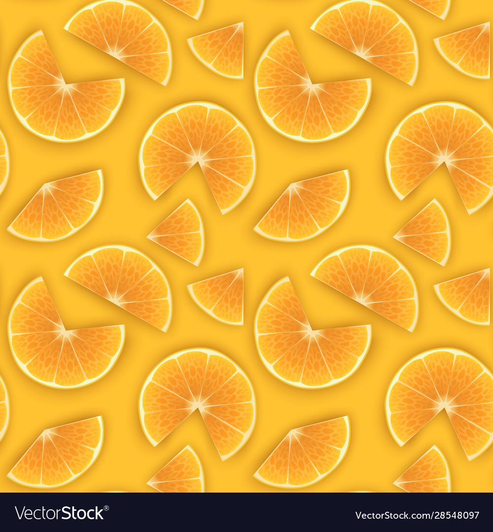 Seamless endless pattern with print fresh