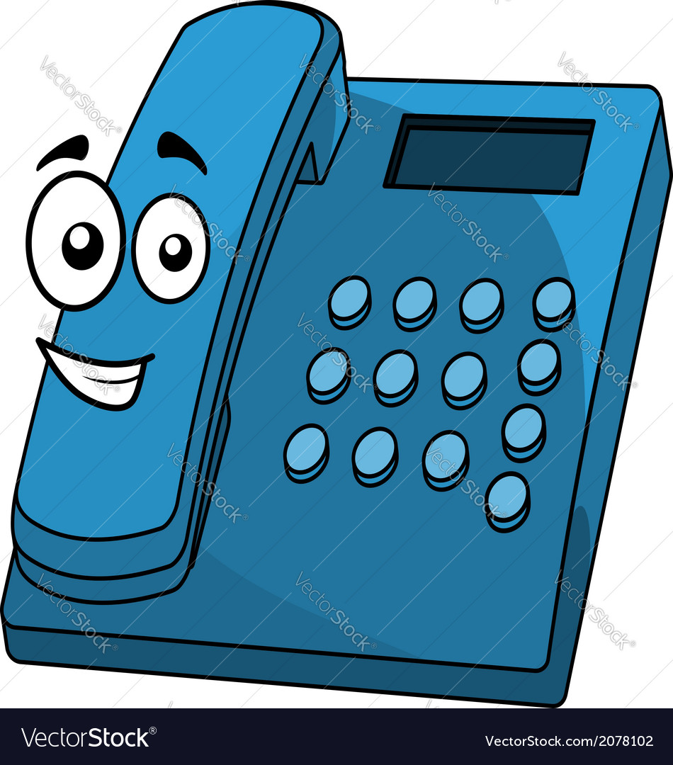 cartoon telephone