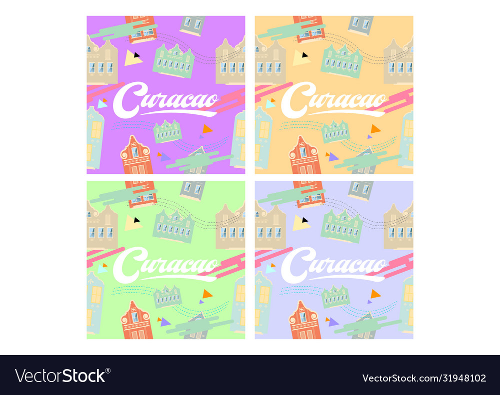 Curacao Island Pattern