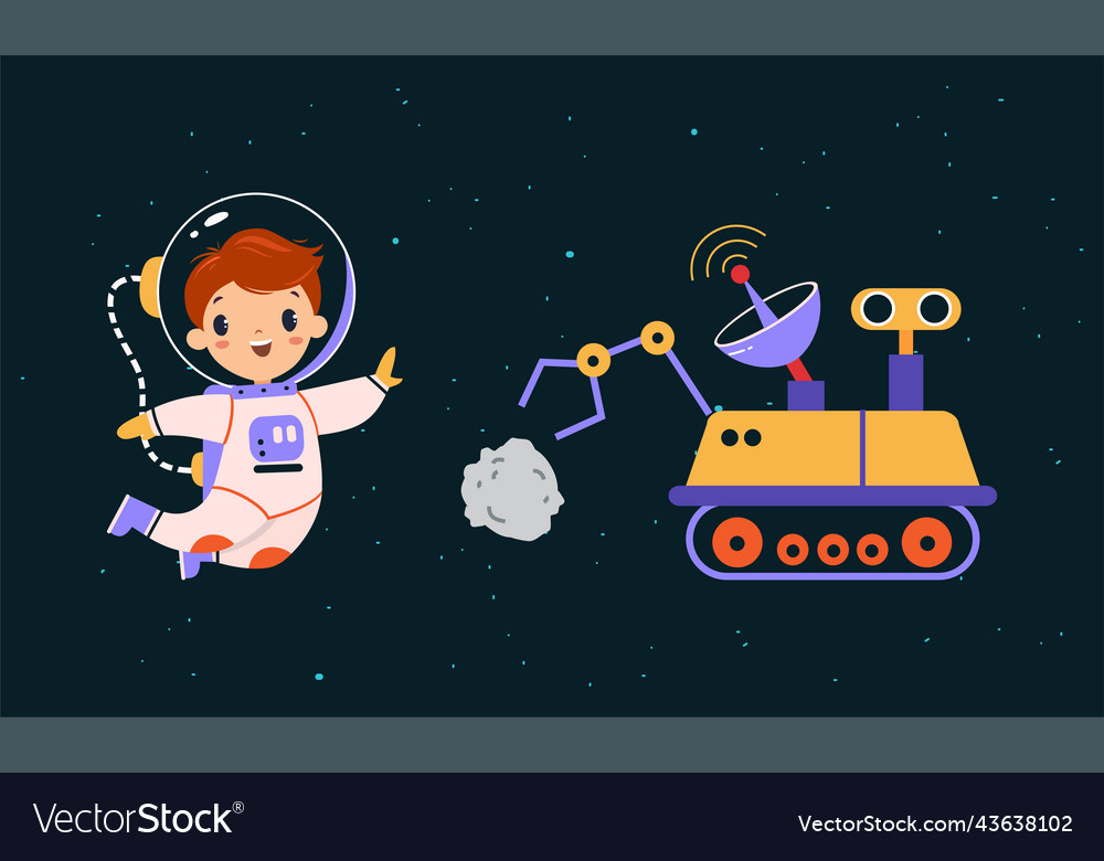 Space exploration and adventures boy astronaut