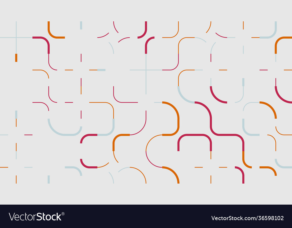 Warm colored circular pattern design