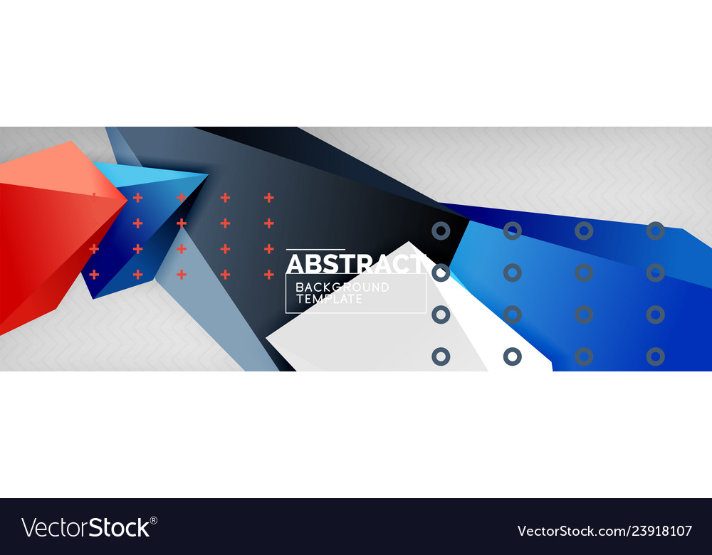 3d polygonal shape geometric background