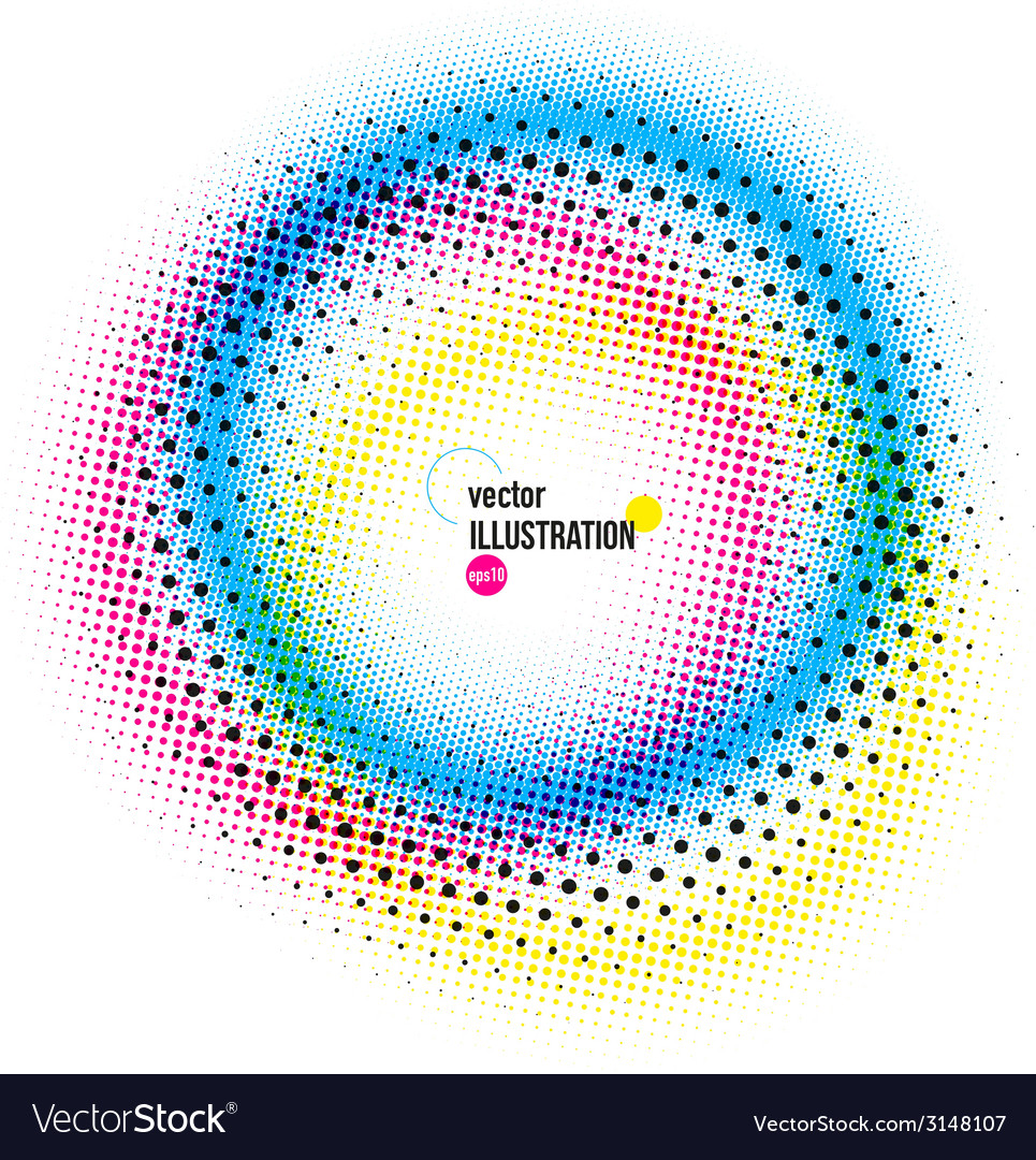 Abstract background with circles