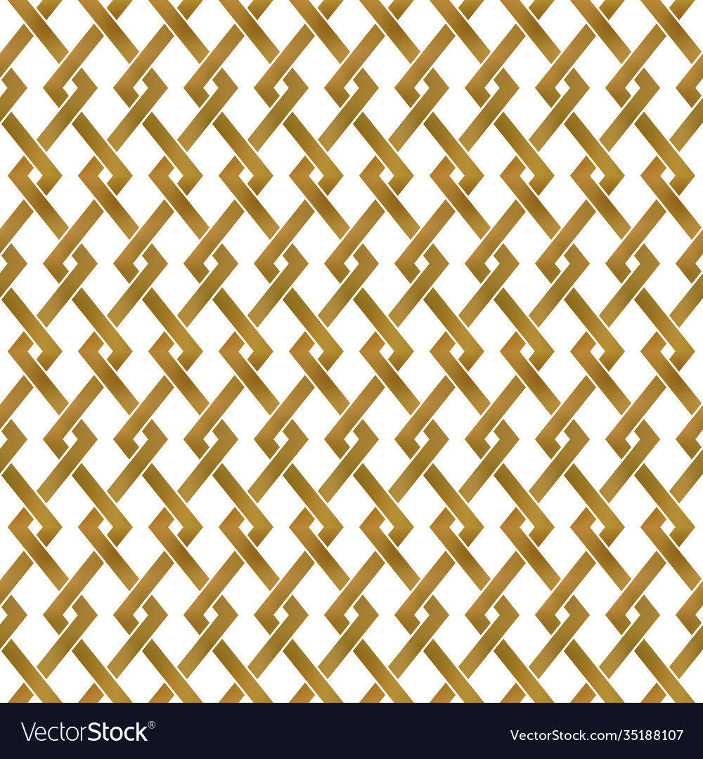 Abstract repeatable pattern background golden vector image Abstract repeatable pattern background golden