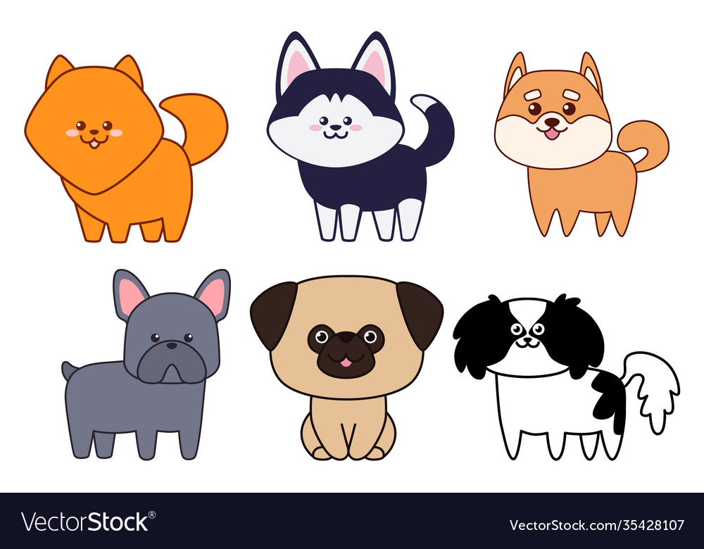 Angemeldeter Hundedruck Set