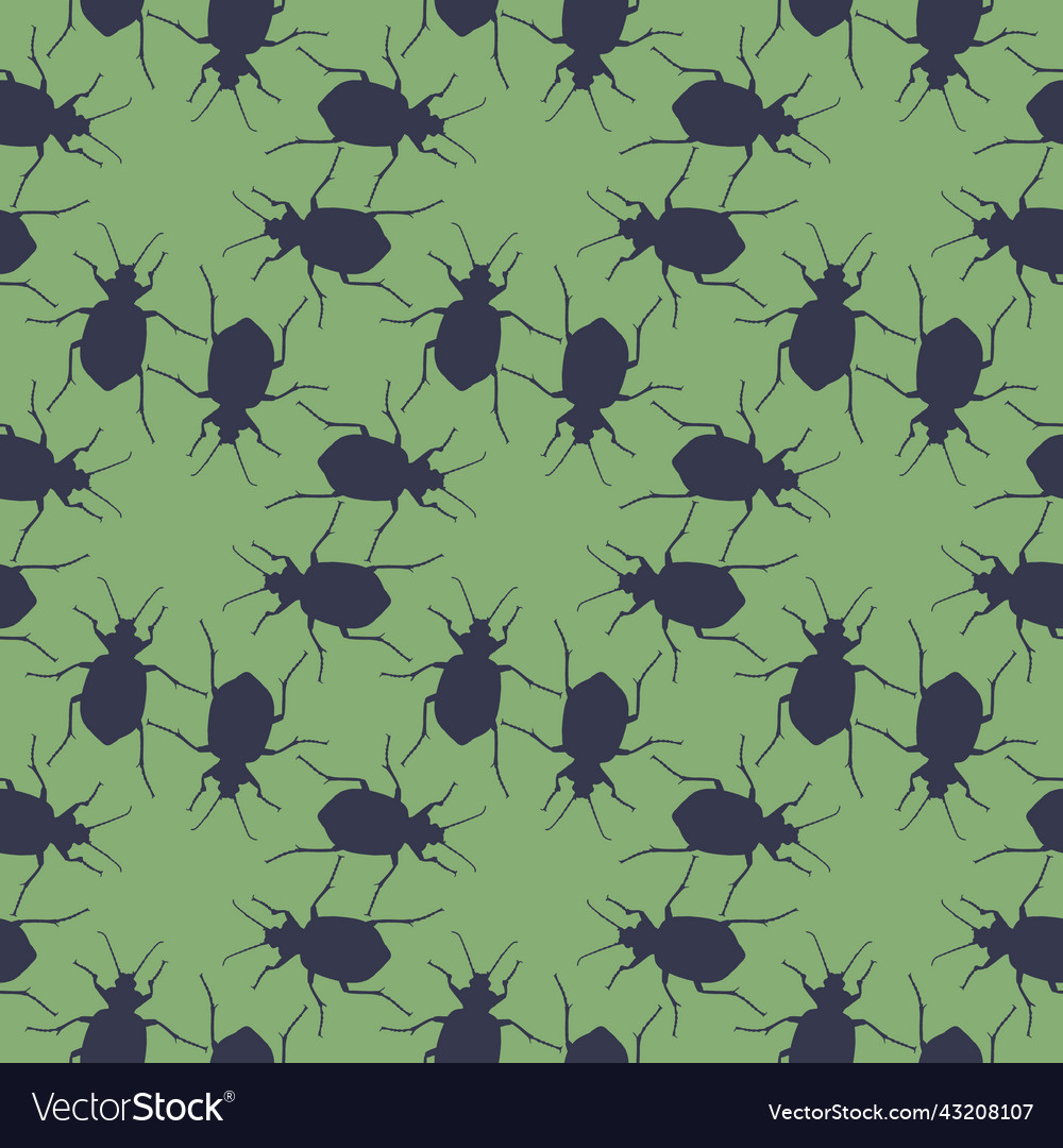 Bug Pattern - Seamless Repeating Background