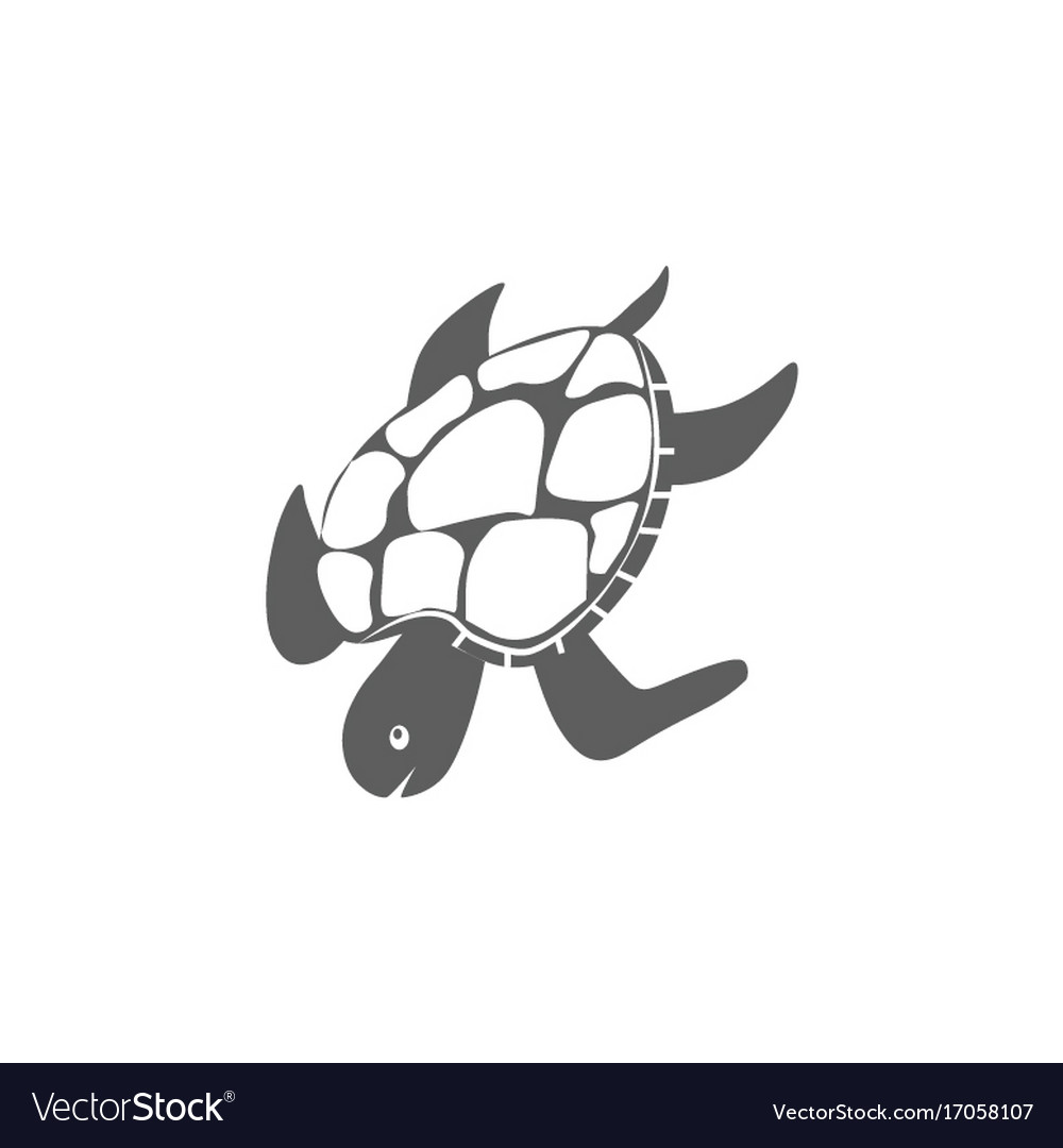 Sea turtle icon