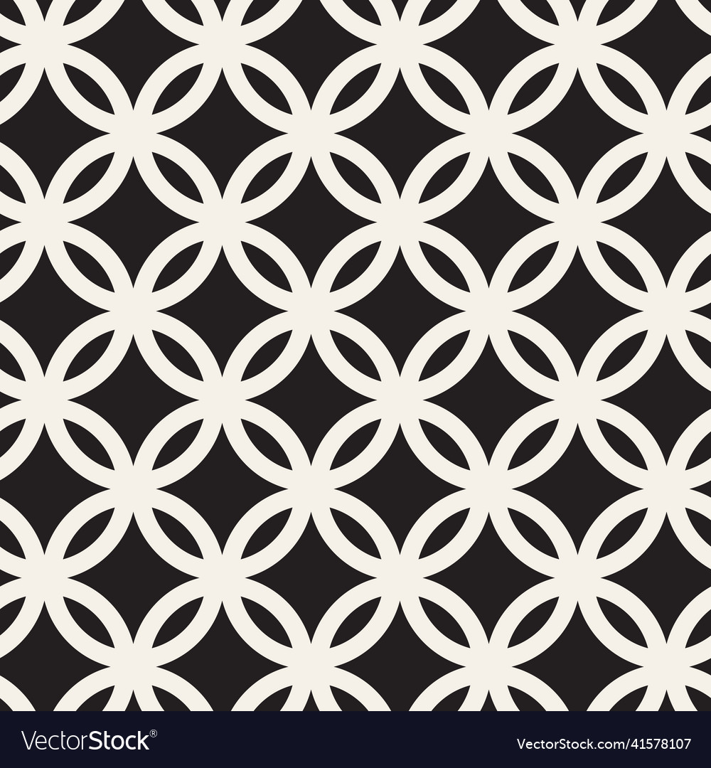 Seamless pattern repeating geometric elements vector image Seamless pattern repeating geometric elements
