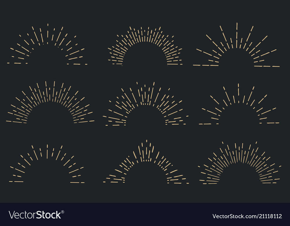 Creative of geometric hand Royalty Free Vector Image