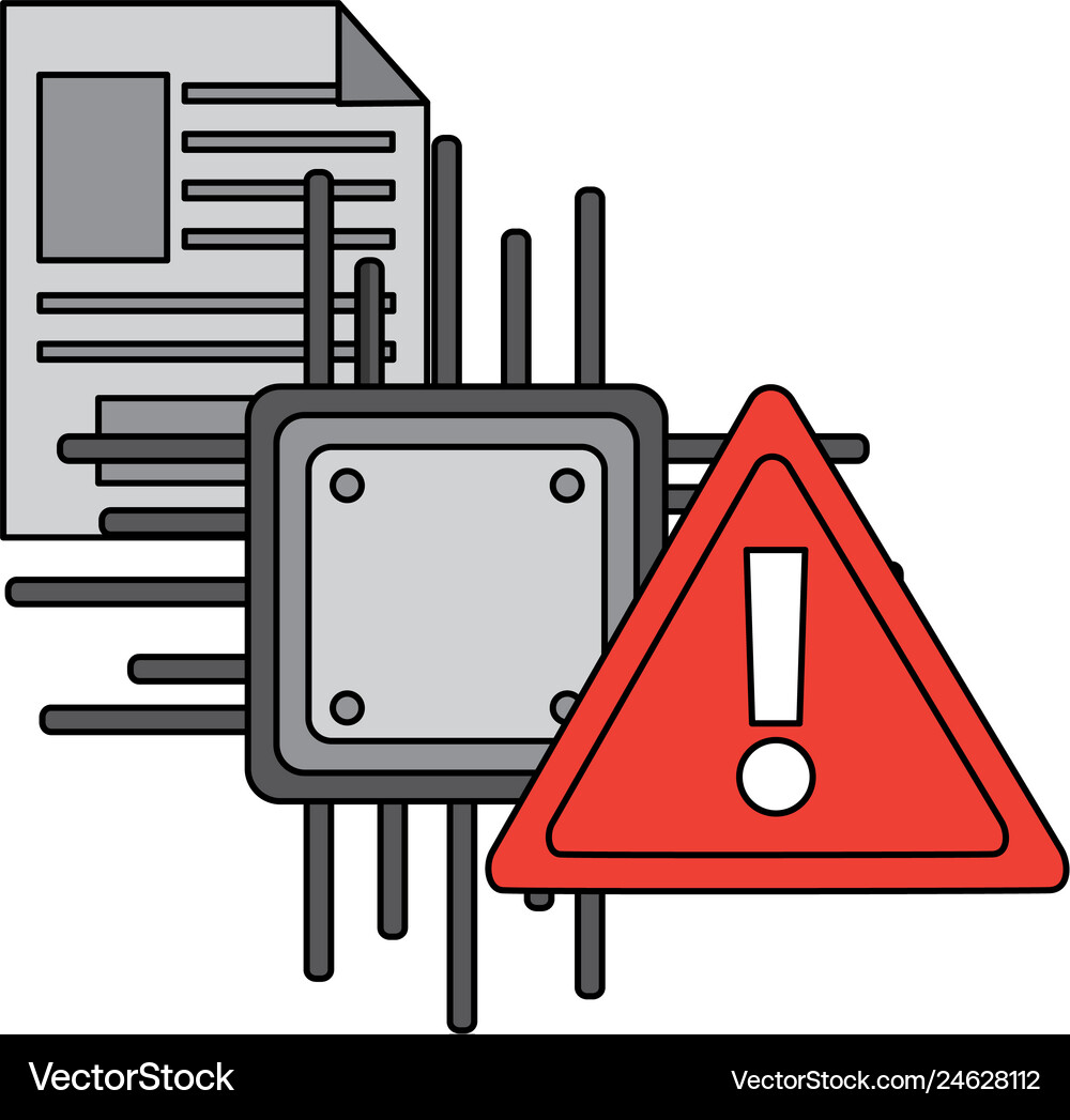 Cyber security data Royalty Free Vector Image - VectorStock