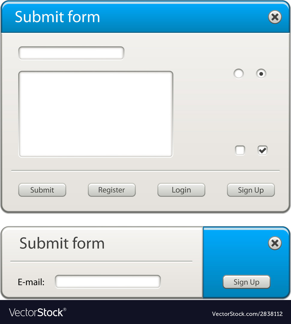 Form elements - easy change any width or height