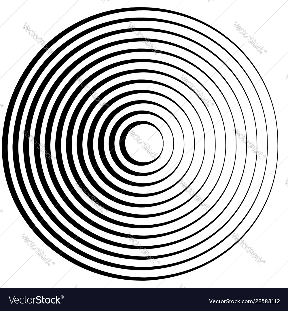 Radial lines with rotating distortion abstract