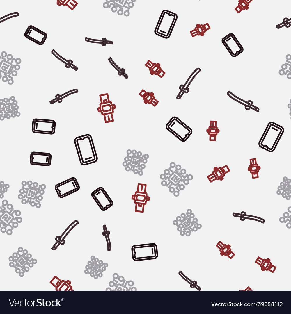 Set line mobile phone katana neural network