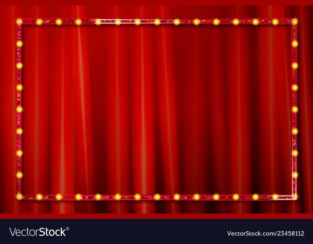 Shining retro rectangular banner Royalty Free Vector Image