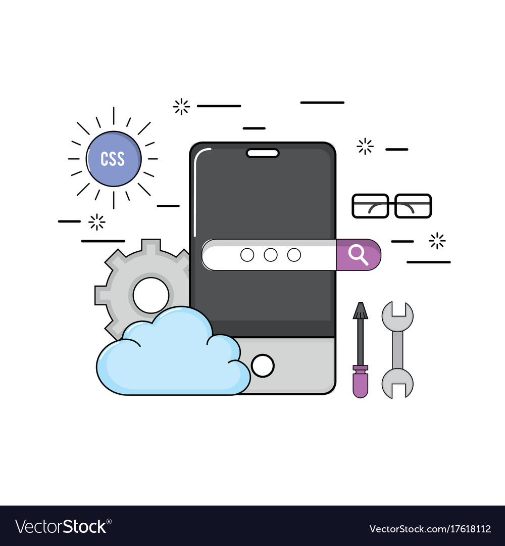 Smartphone with web code programming software