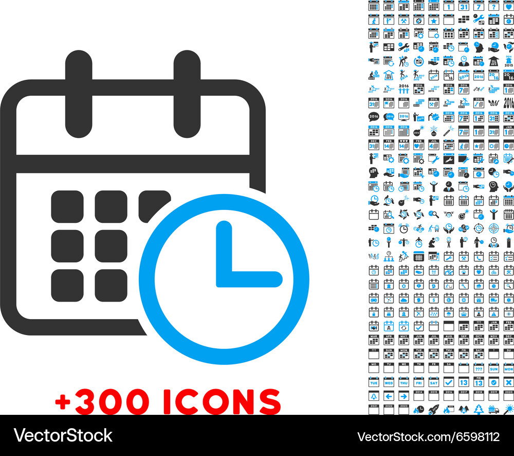 Timetable flat icon Royalty Free Vector Image - VectorStock