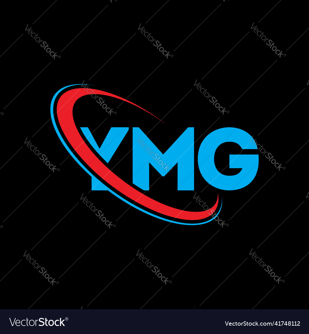 Ymg logo letter design Royalty Free Vector Image