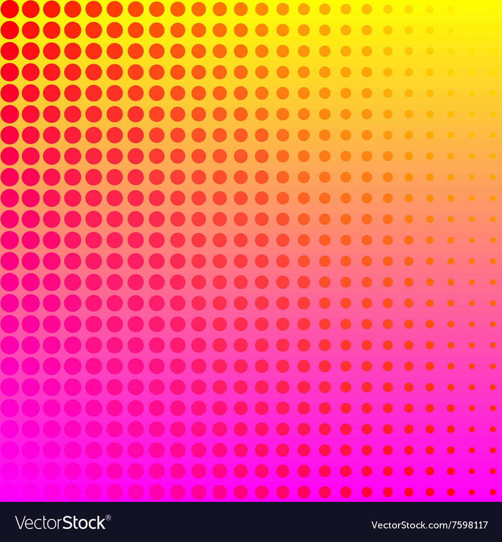 Abstract background with halftone effect