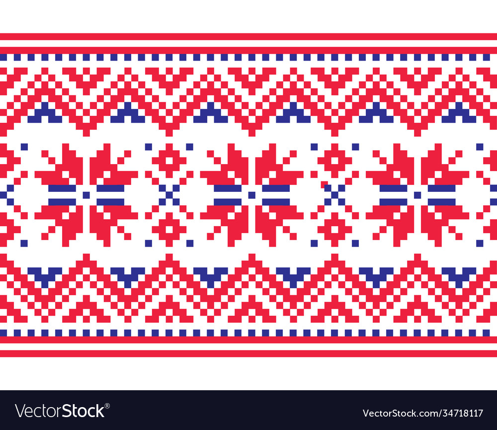 Christmas vertical seamless winter pattern Vector Image