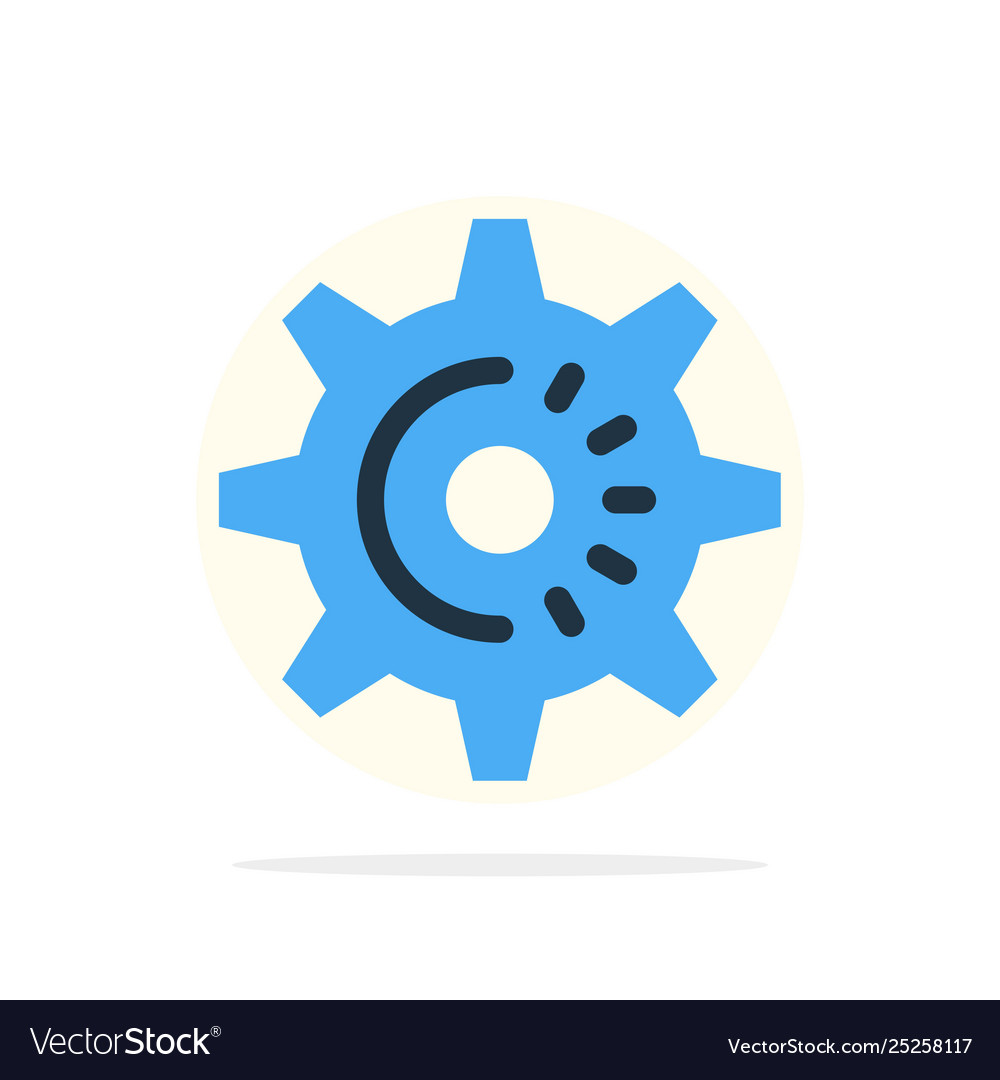 Cog gear setting idea abstract circle background Vector Image Cog gear setting idea abstract circle background