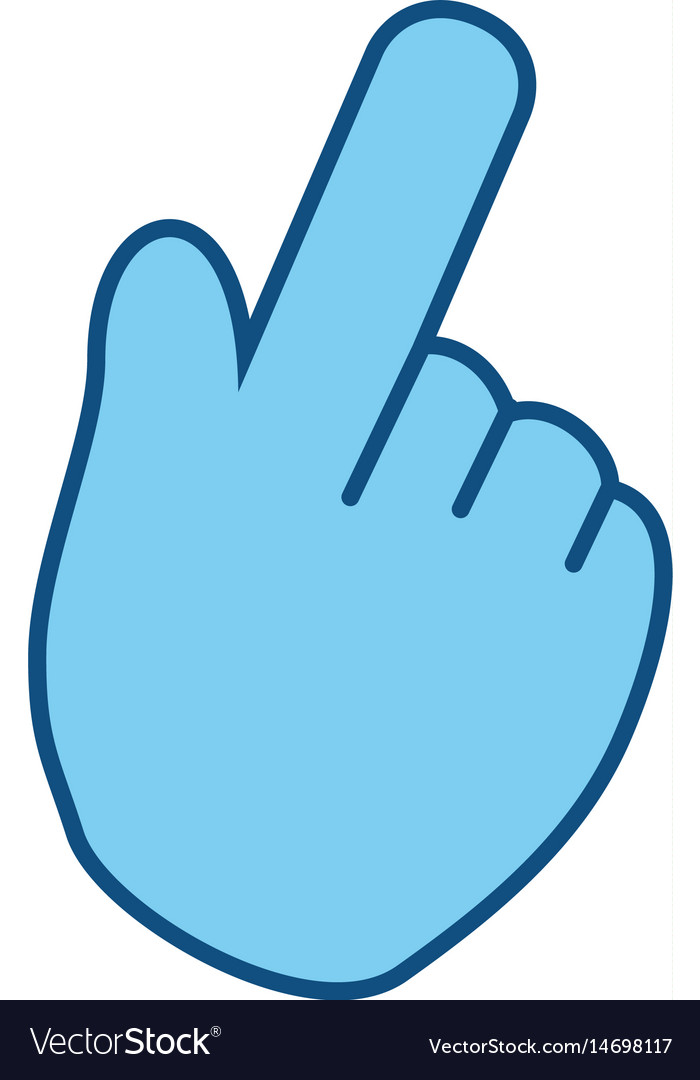 Hand click cursor