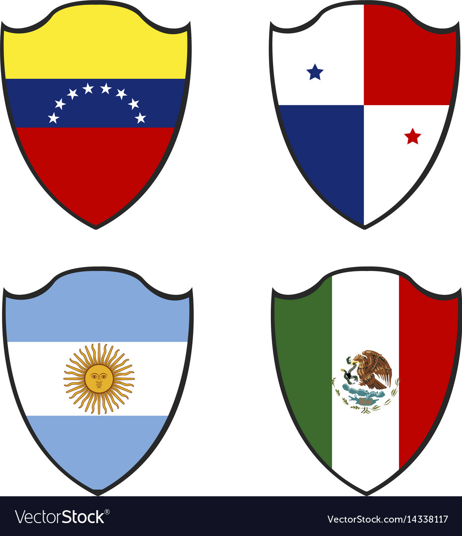 Set of flags