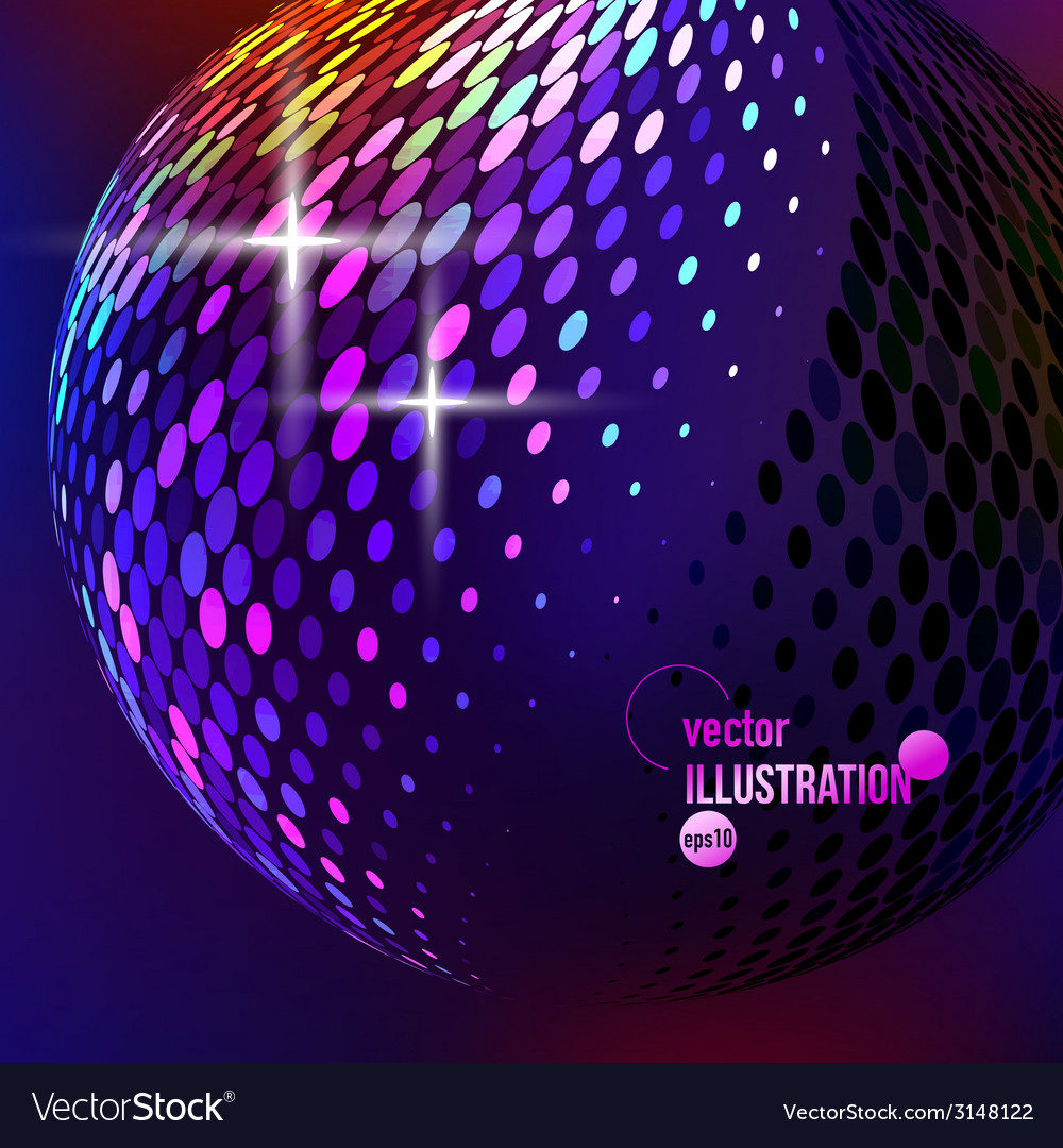 Abstract background with circles