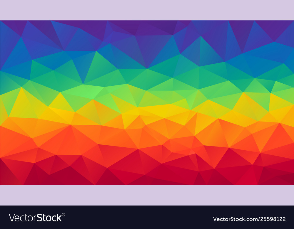 Abstract irregular polygon background - triangle