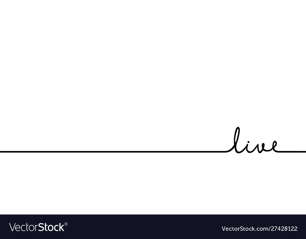 Continuous Line Word