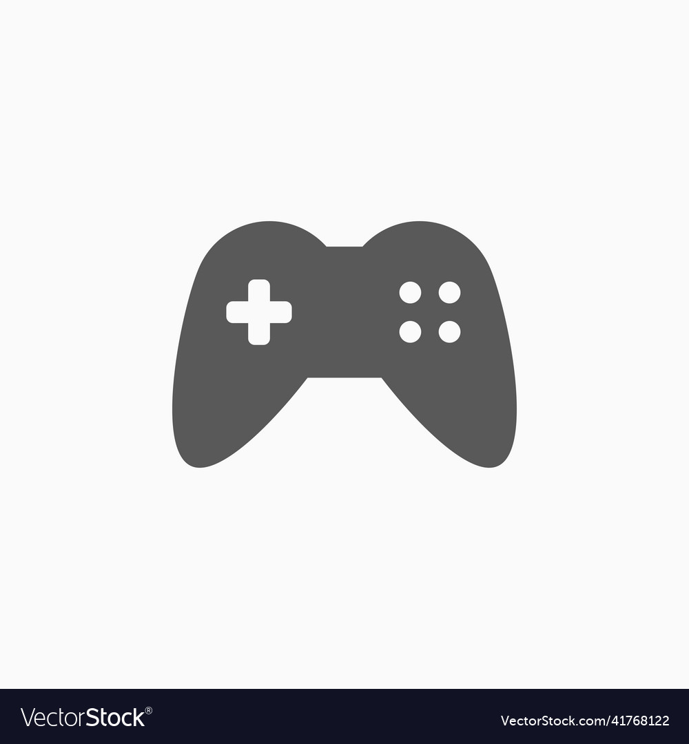 Game controller icon Royalty Free Vector Image