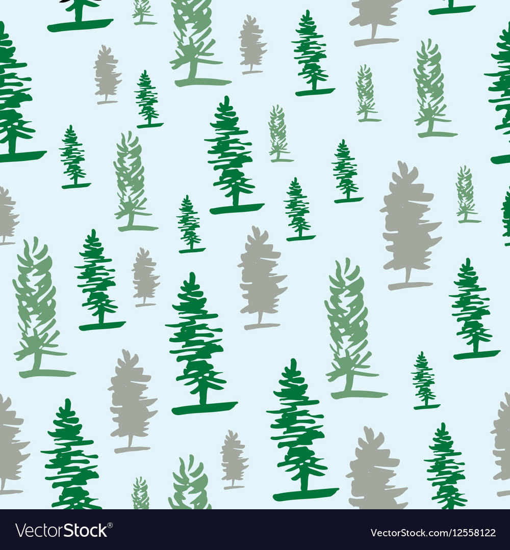 Graphic tree pattern