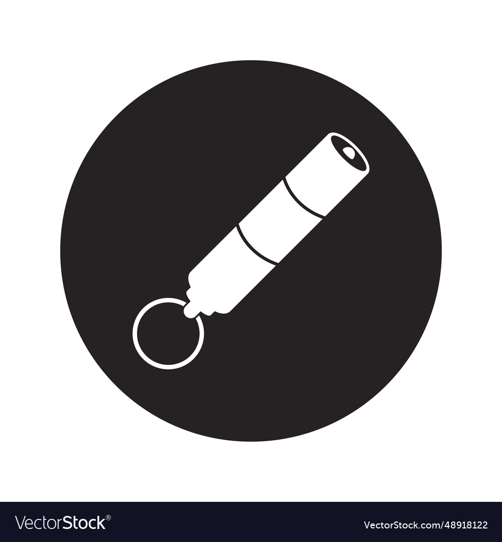 Laser pointer icon vector image Laser pointer icon