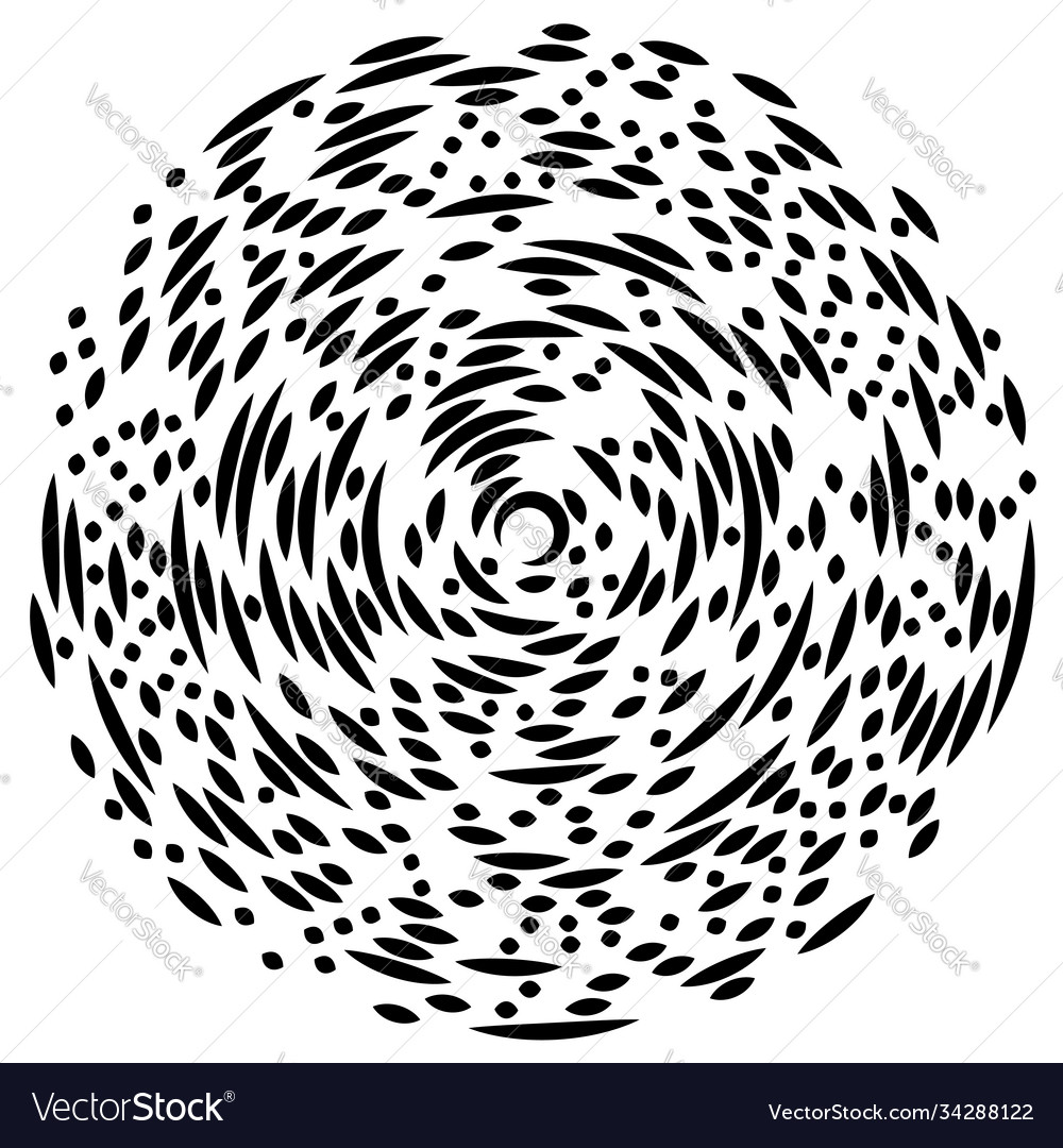 Radial radiating lines abstract burst element vector image Radial radiating lines abstract burst element