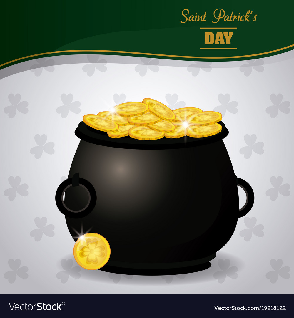 Saint patricks days card Royalty Free Vector Image